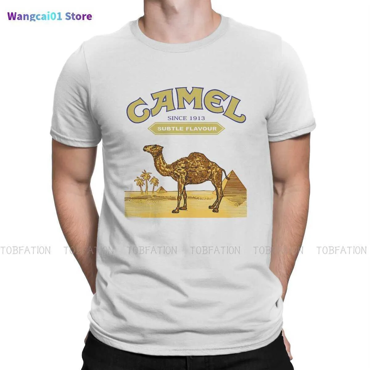 Men's T-Shirts Camel Cigarettes Graphic TShirt Printing Streetwear isure T Shirt Men Tee Special Gift Idea 0301H23