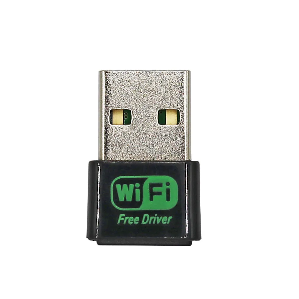 Nuova scheda di rete wireless drive-free 150Mbps desktop laptop trasmettitore ricevitore segnale wifi usb
