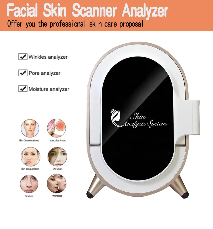 Skin Mirror Instrument Other Beauty Equipment Portable Skin Tester Magic Mirror Skin Analyzer ...
