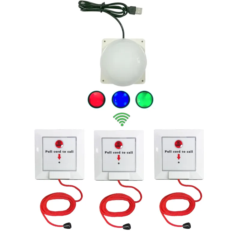 Electronics Hospital Nurse Alarm Buzzer System 1 Room Indicator Light