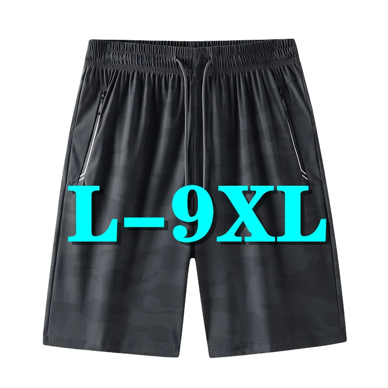 Mäns shorts för män sommar överdimensionerade sport casual short byxa britches byxor boardshorts strandkläder andas elastisk midja 230228