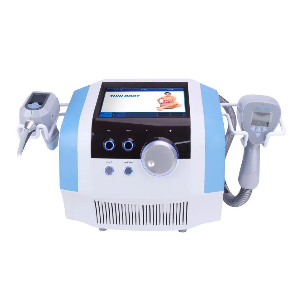 Machine de raffermissement de la peau à ultrasons portable à double poignée RF : serrer, soulever et amincir n'importe où avec des résultats ciblés