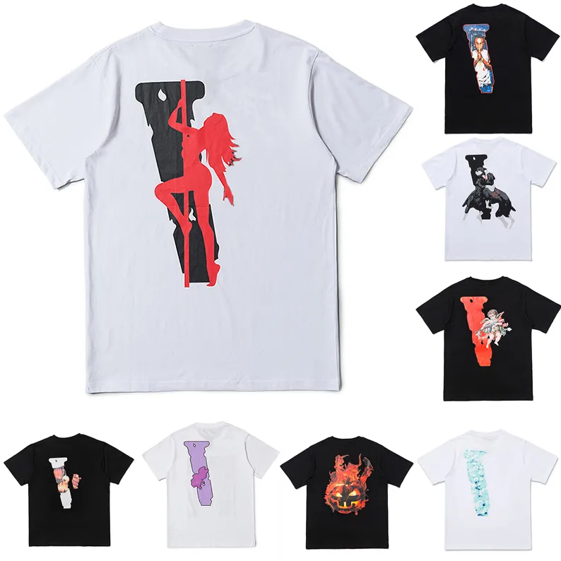 2023 Tshirts 여름 남성 여성 디자이너 T 셔츠 루즈 티셔츠 의류 패션 브랜드 탑 맨 S 셔츠 럭셔리 의류 스트리트 폴로 반팔 Vlones 의류 S-XL