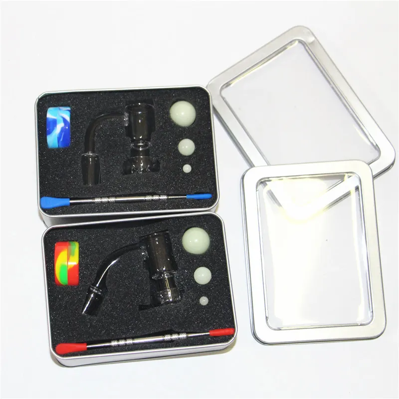 Smoking Pipe Seamless Fully Weld Blender Spin Quartz Banger Nail Terp