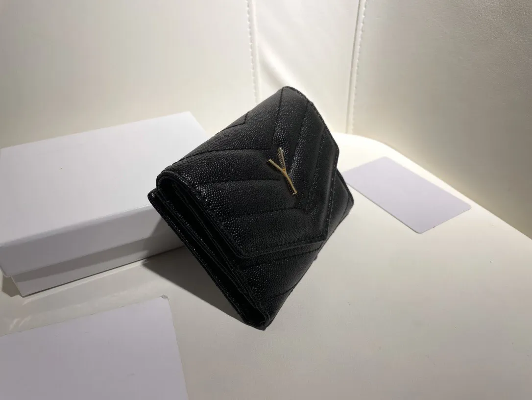 Monogram compact tri fold in grain de poudre embossed leather sale