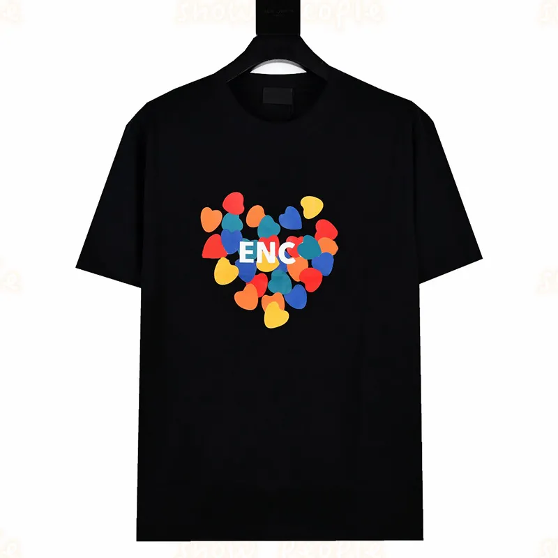 Дизайнерская футболка мужская уличная одежда топы женская цветовая одежда для печати сердца