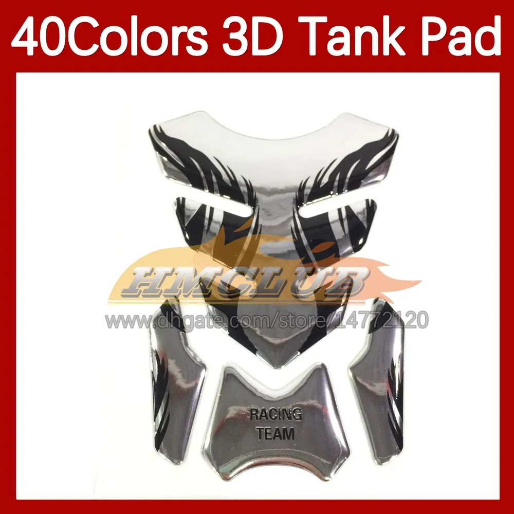 Motorrad-Aufkleber, 3D-Carbonfaser-Tankpad-Schutz für Suzuki SV650S SV1000S SV 650S 1000S 00 01 02 03 2004 2005 2006 2007, Gas-Tankdeckel-Aufkleber, 40 Farben