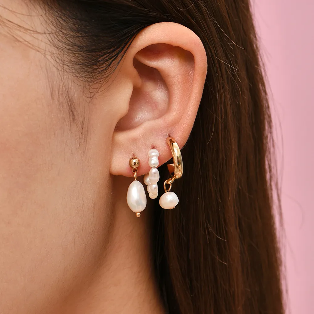 Gold Color C-shaped Leaves Stud Earrings Women Geometric Simple Fake  Cartilage Zircon Ear Cuff Earrings Set Jewelry Accessories | Ear cuff  earings, Ear cuff, Cuff earrings
