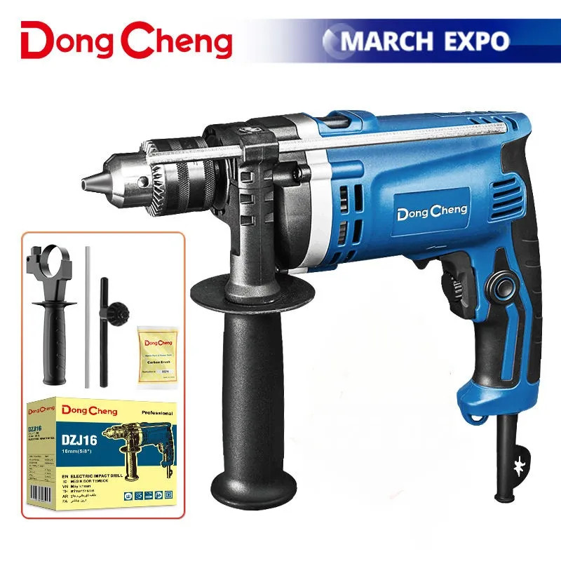 DongCheng Cheapest power tools electric corded impact drill machine