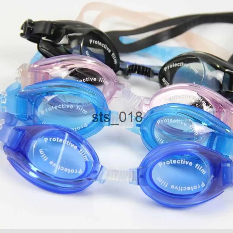 Goggles Kids Antifog Waterproof Swimming Goggles for Children Dyking Glass med öronproppar Silikon Swim glasögonglasögon T230228