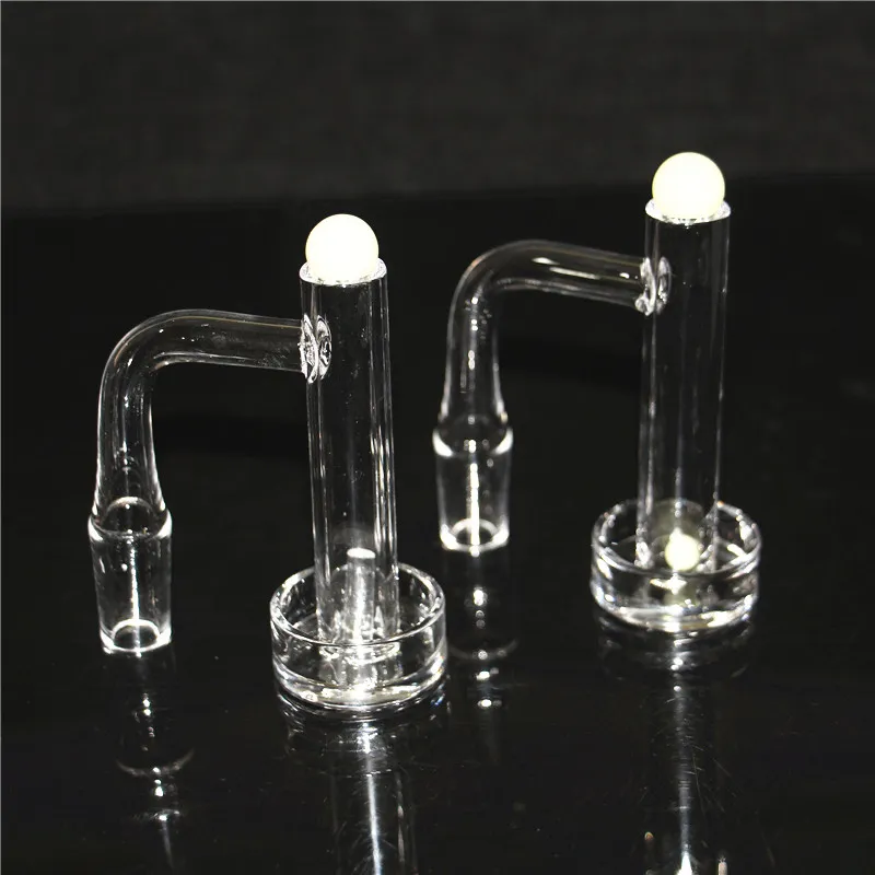 narguilés Quartz Enail Fond Épais Noyau Volcanique Quartz Électrique Banger Nail Dia 19.5mm Pour 20mm Bobine De Chauffage 14mm 18mm mâle femelle