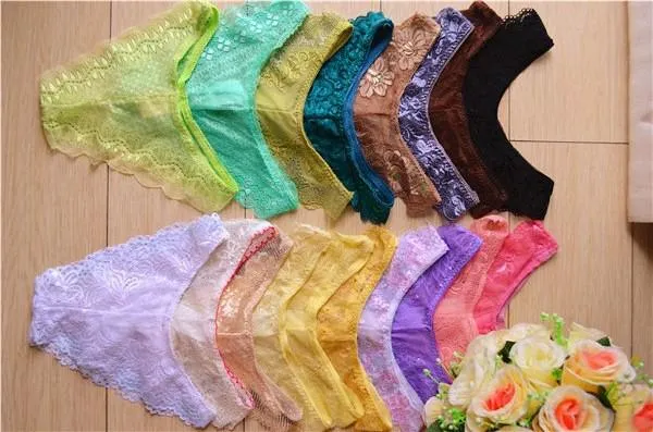 Briefs G-string g String Thong Wholesale Women Female Sexy Lingerie Panties t Back Underwear Pink Cheapest Panty