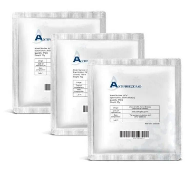 Accessoires partie Membrane antigel graisse Lvd Emc rapport de Test Pad gel cryolipolyse