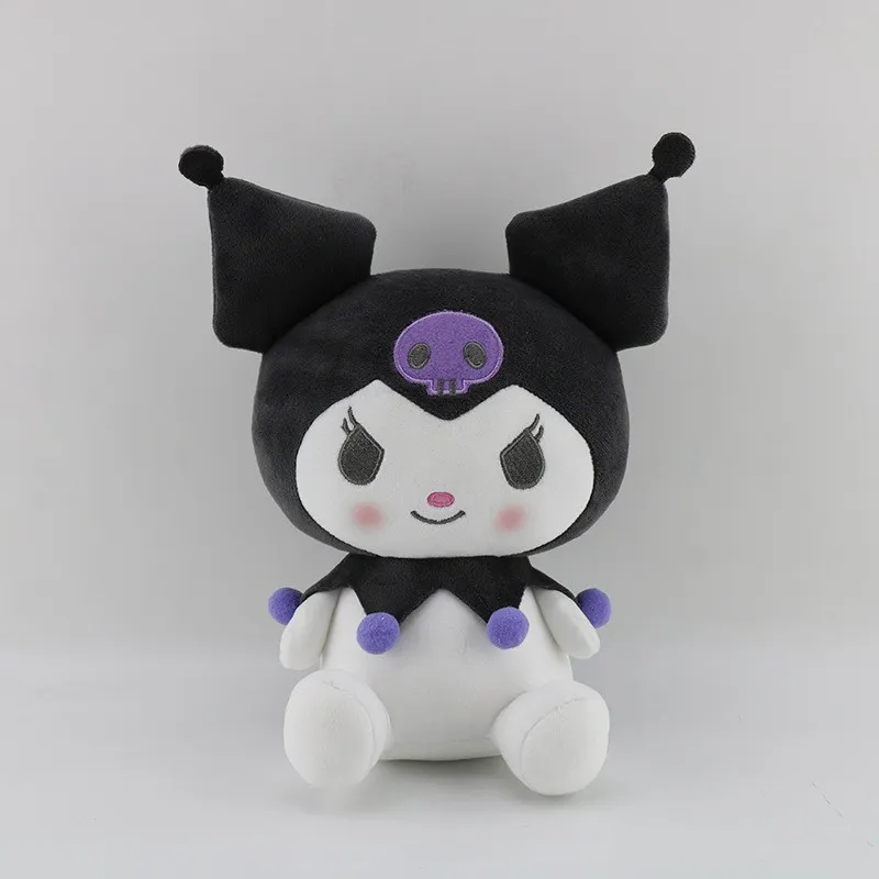 4 stili Kuromi peluche ripiene carino Lolita principessa giocattoli dimensioni 25 cm regalo di compleanno per ragazza per bambini giocattolo per dormire decorazione domestica morbida