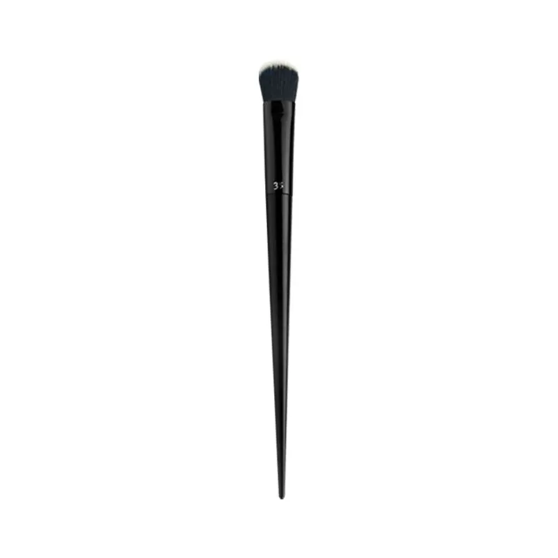 BLACK Angled Concealer Makeup Brush #35 - Slanted Shape to Contour Concealer Shadow Corrector Beauty Cosmetics Blender Tool ePacket