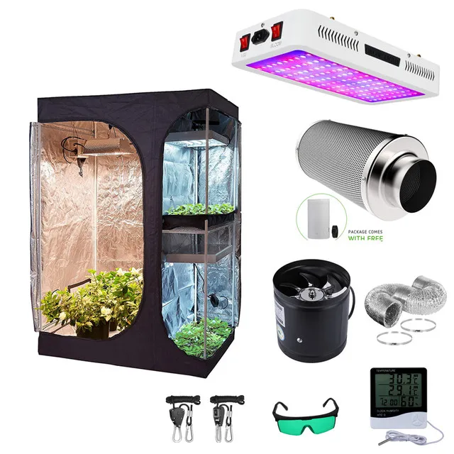 Growing Filter Led Grow Light Grow Tent 4/6 Inch Fan Carbon Filter... From ...