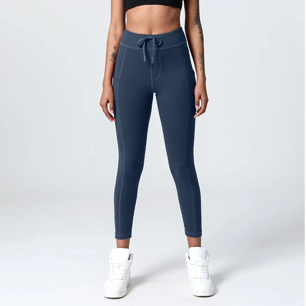 LL femmes Yoga Leggings femmes filles pantalons de survêtement en cours d'exécution dames décontracté vêtements de sport pour adultes exercice Fitness Wear190j