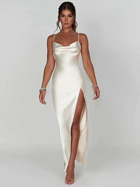 Satin Maxi Dress: Summer Fashion 