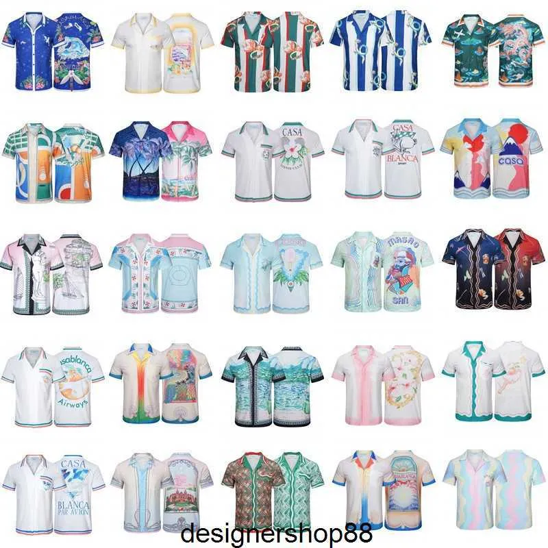 Ceseblanca Men's T-shirts Summer Casa Popular Digital Jet Printing Men's Fancy Shirt Fashion Short Sleeve T-shirt