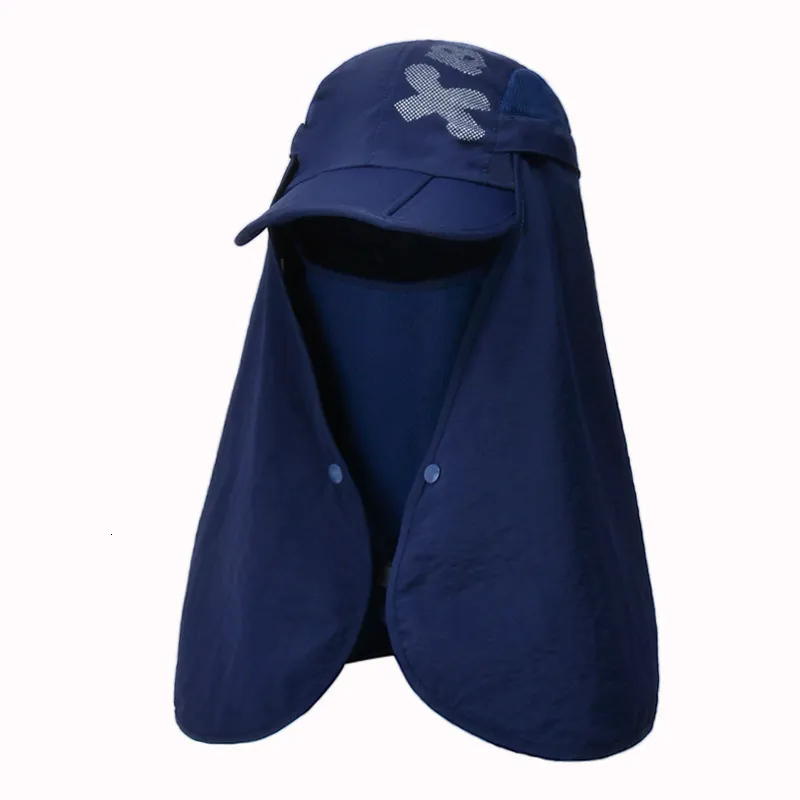 High Quality 3 Fold Foldable Foldable Baseball Cap Set With Sunscreen Mask  And Shawl For Men Quick Drying Outdoor Sun Hat For Mountaineering, Fishing,  And More 230531 From Pong03, $9.75