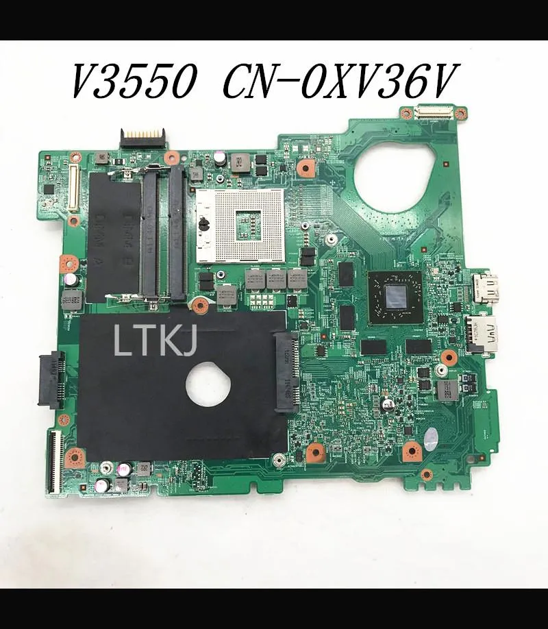 Moderkort XV36V 0XV36V CN0XV36V Högkvalitativt mainboard för Dell Vostro 3550 V3550 Laptop Motherboard HM67 6630M DDR3 100% FULL Testad OK