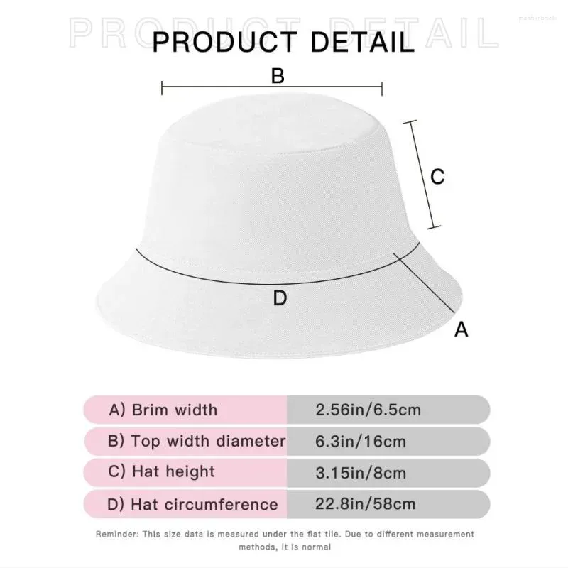 Bérets multicolore 3D tridimensionnel seau chapeau pour femmes hommes adolescent pliable Bob pêcheur chapeaux Panama casquette automne