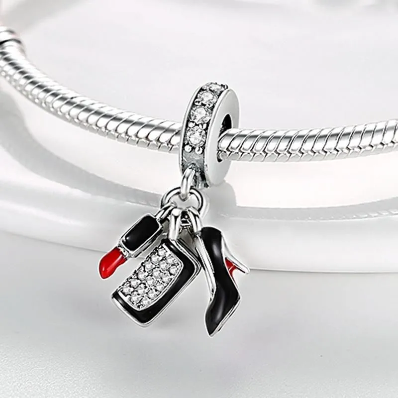 LEKANI 1 Pezzo Collana In Argento Sterling S925, Pendenza Di Neve Di Zircone Cubico Di Natale E Quadrata Di Cristallo Con Catena Clavicola, Minimalista Ed Elegante, Ottimo Regalo Di Natale Per Signore