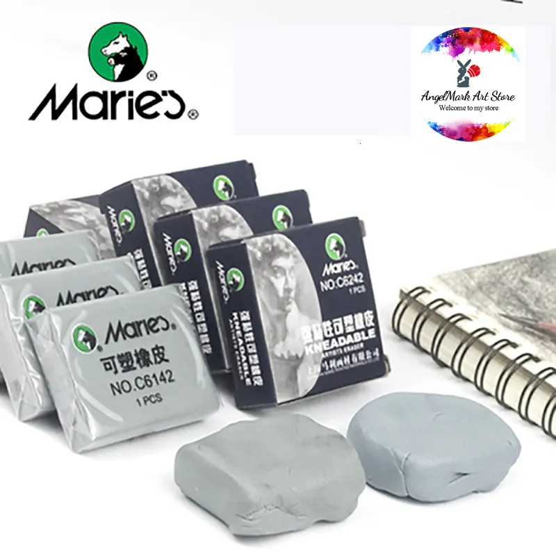 Gomme da cancellare Marie Painting Plasticity Rubber Wipe Highlight Gomma impastata per Art Drawing Design Sketch Plasticity Stationery 230529