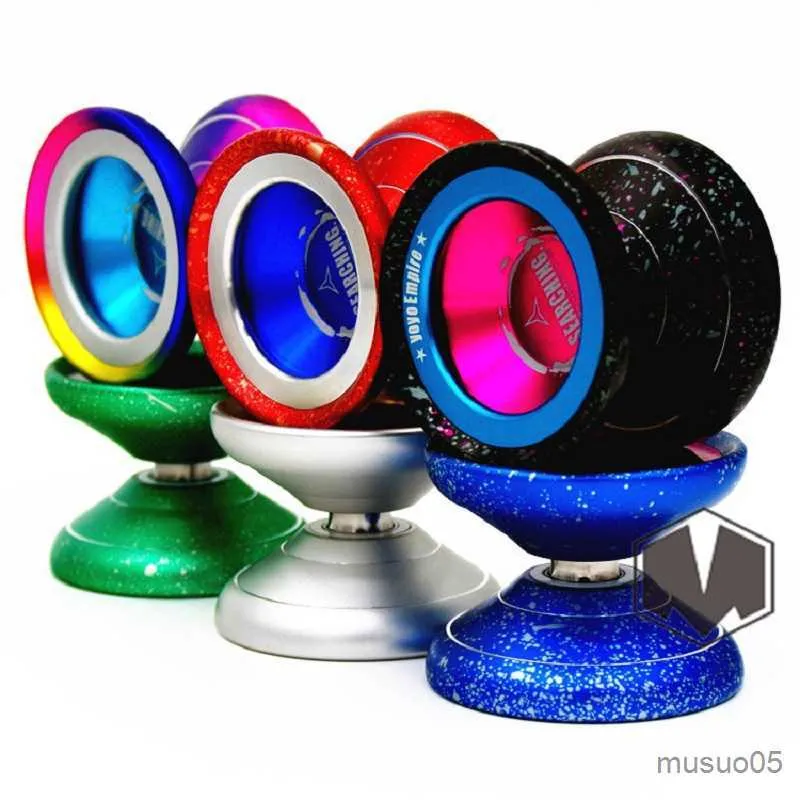 Yoyo New 도착 Yye Empire Searching Yoyo Acid Washing Colorful Yo-Yo Metal Yoyo Professional Yo-Yo 플레이어 클래식 장난감