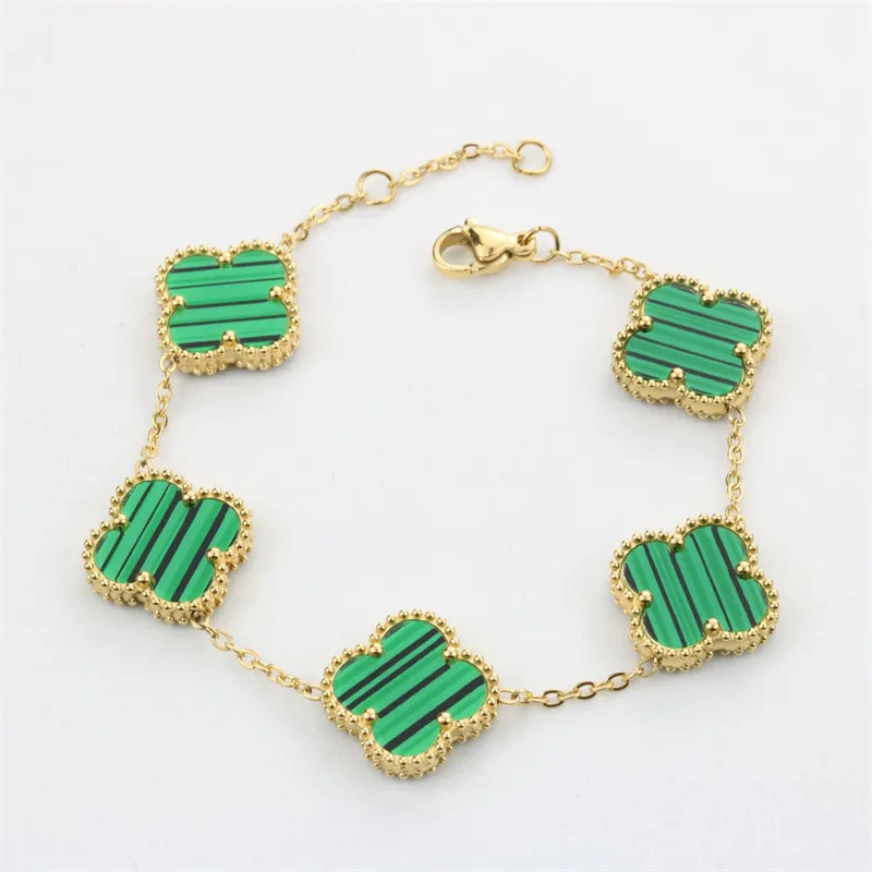 designer bracelets for woman four leaf clover bracelet
