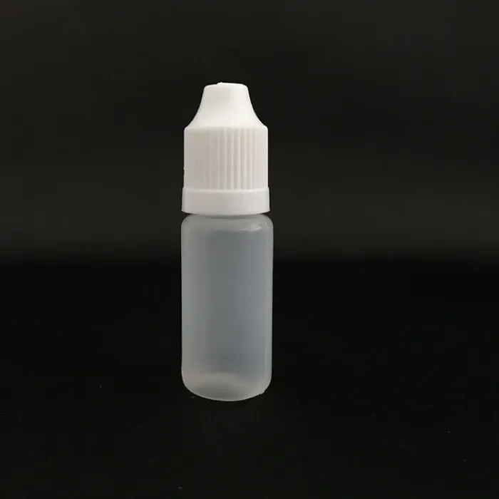 5ml 10ml 15ml 20ml 30ml 50ml Thin Long Lid Softer Dropper Bottle Plastic Needle Bottles With Varible Colors ChildProof Caps for E Juice