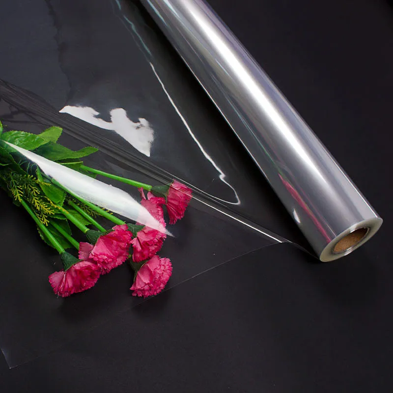 Floralcraft Professional Cellophane Roll - Clear (80cm X 3M) - Ideal For Hampers Bouquet DIY Packaging