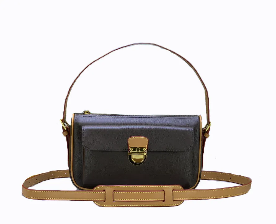 Дизайнерские женские сумки для плеча роскошные винтажные сумочки коричневые цветы