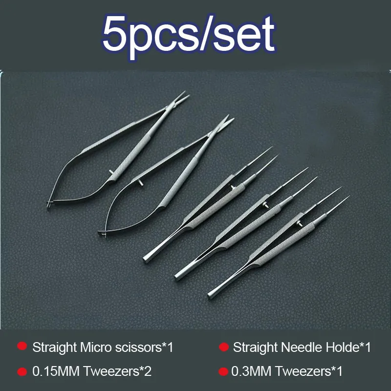 DHgate.com:4Pcs Stainless Steel Ophthalmic Micro Instruments Set ...