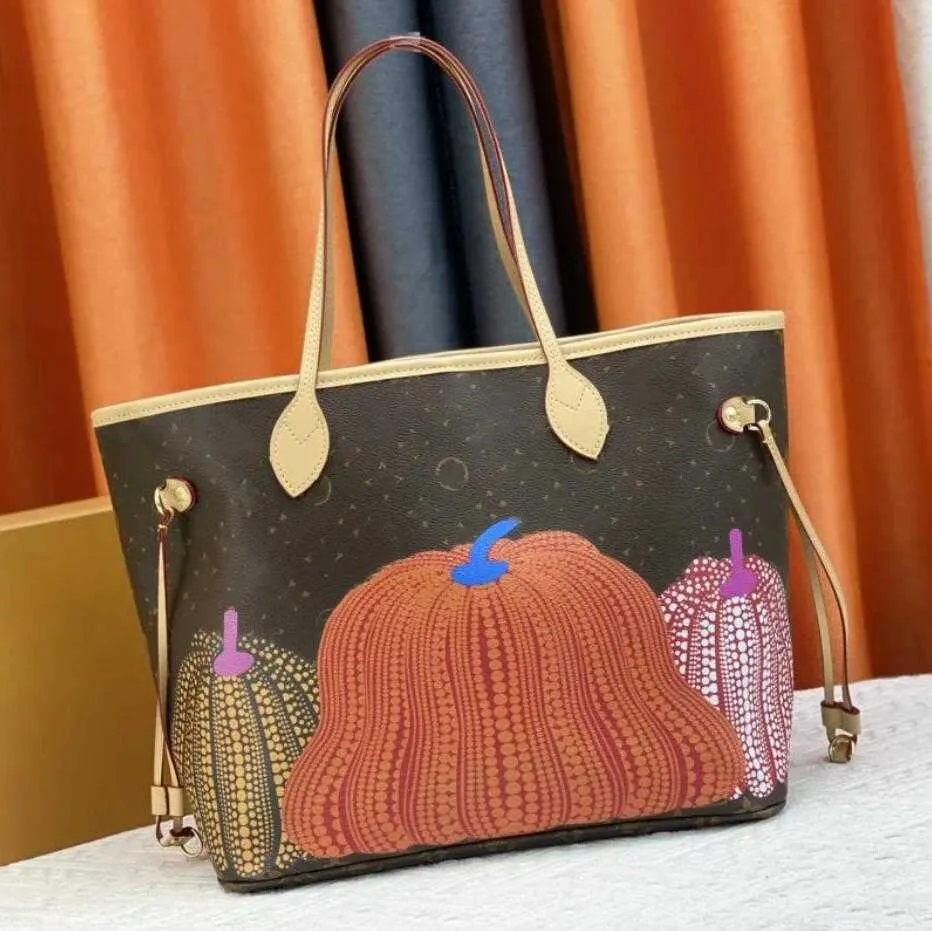 Borse da donna di lusso Yayoi Kusama designer tote bag mai louiseits borse per la spesa classiche a fiore pieno viutonits borsa a tracolla da donna Borsa M40995 di alta qualità