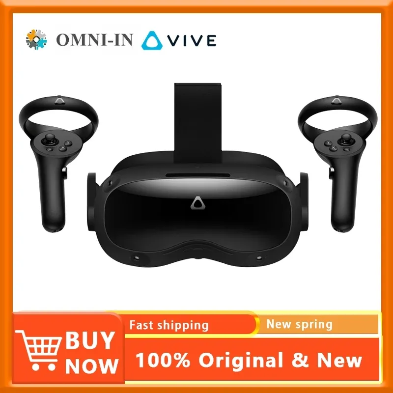 HTC Vive Focus3スマートVRメガネムービー体性感覚マシン3Dヘッドスチームゲーム仮想現実ヘッドセット