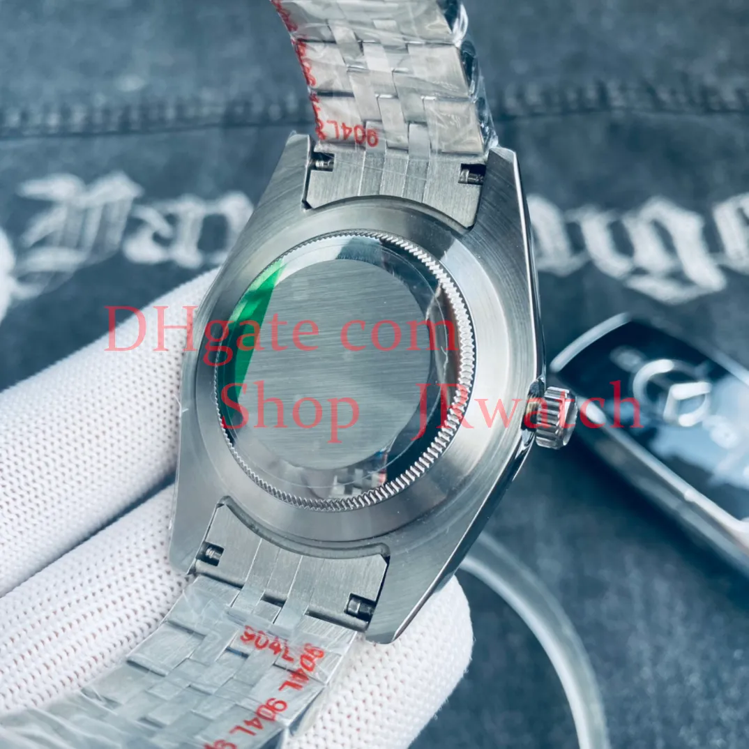 Datejust Luksusowy sportowy zegarek męski Modny zegarek damski Koperta ze stali wysokiej jakości Pasek do zegarka Mechanizm automatyczny Zegarek Night Glow Szafir Wodoodporny zegarek Pudełko