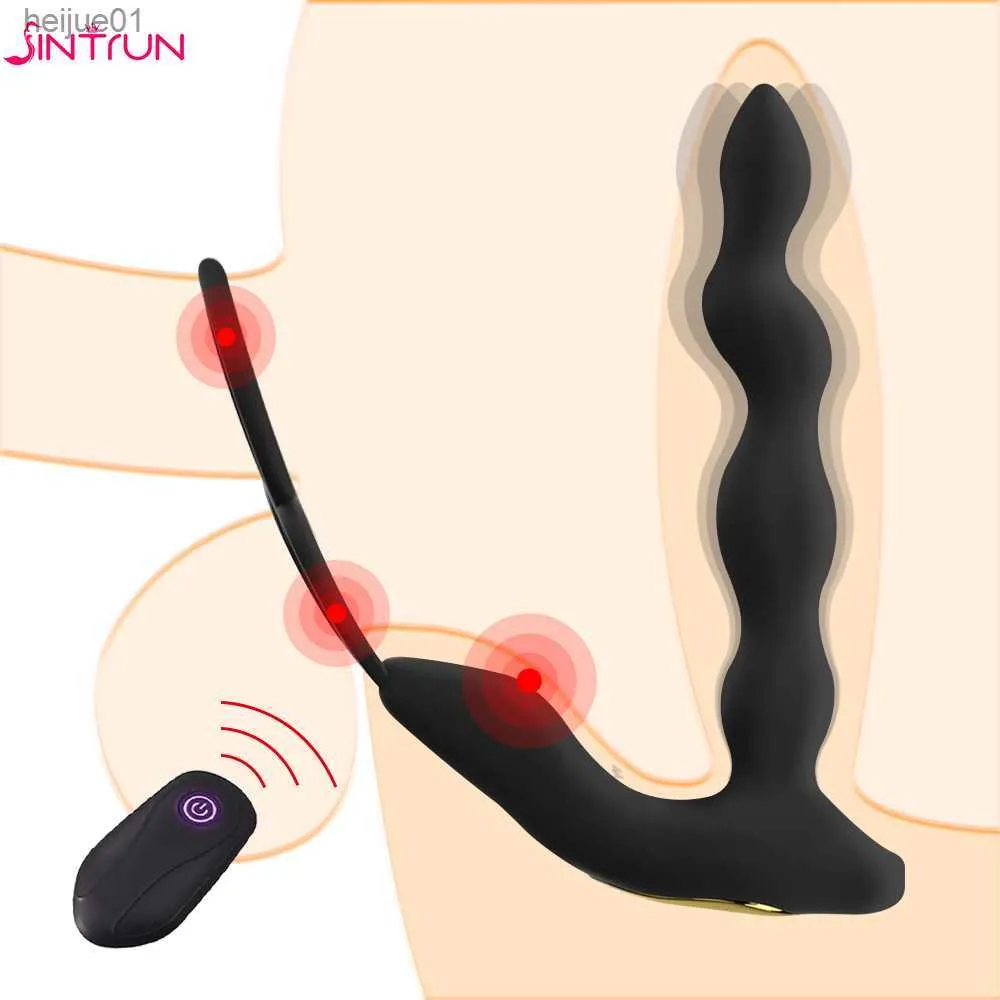 homeade sex doll Wireless Remote Anal Vibrator Prostate Massager Testicular Massage But – BKC main image 1