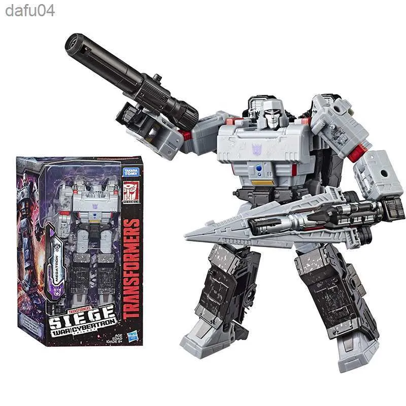 Transformers Toys Generations War For Cybertron Siege Voyager Class WFC S12  Megatron Action Figure Model Collectible Toy Gift L230522 From 35,59 €