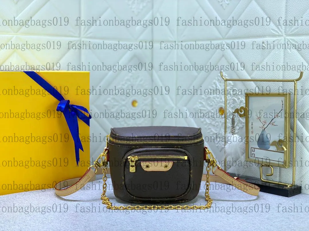 M82208 M82347 M82335 Mini Bumbag Havuz Gradyan Monogramları Empreinte Deri Kadın Tasarımcı Lüksler Kahverengi Crossbody Cep Zincirleri Çanta