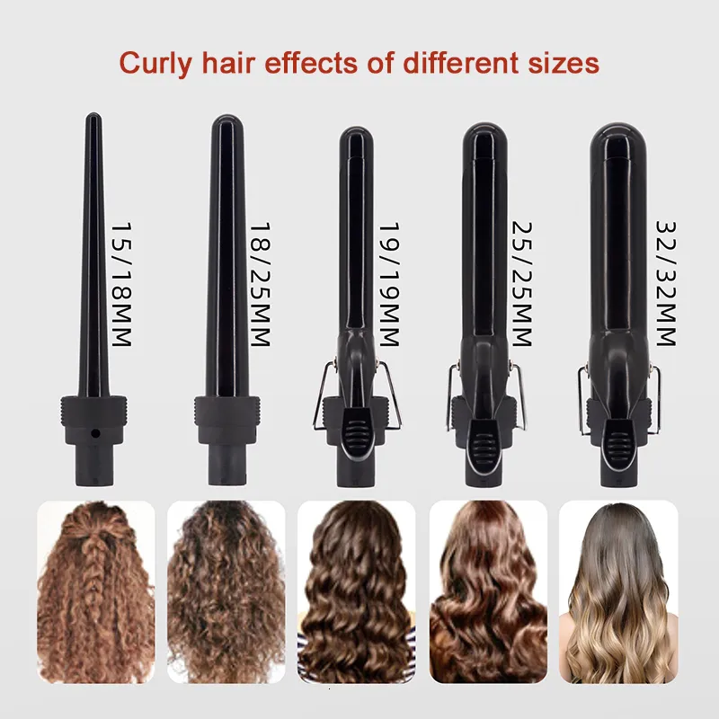 Different kinds of curling irons discount