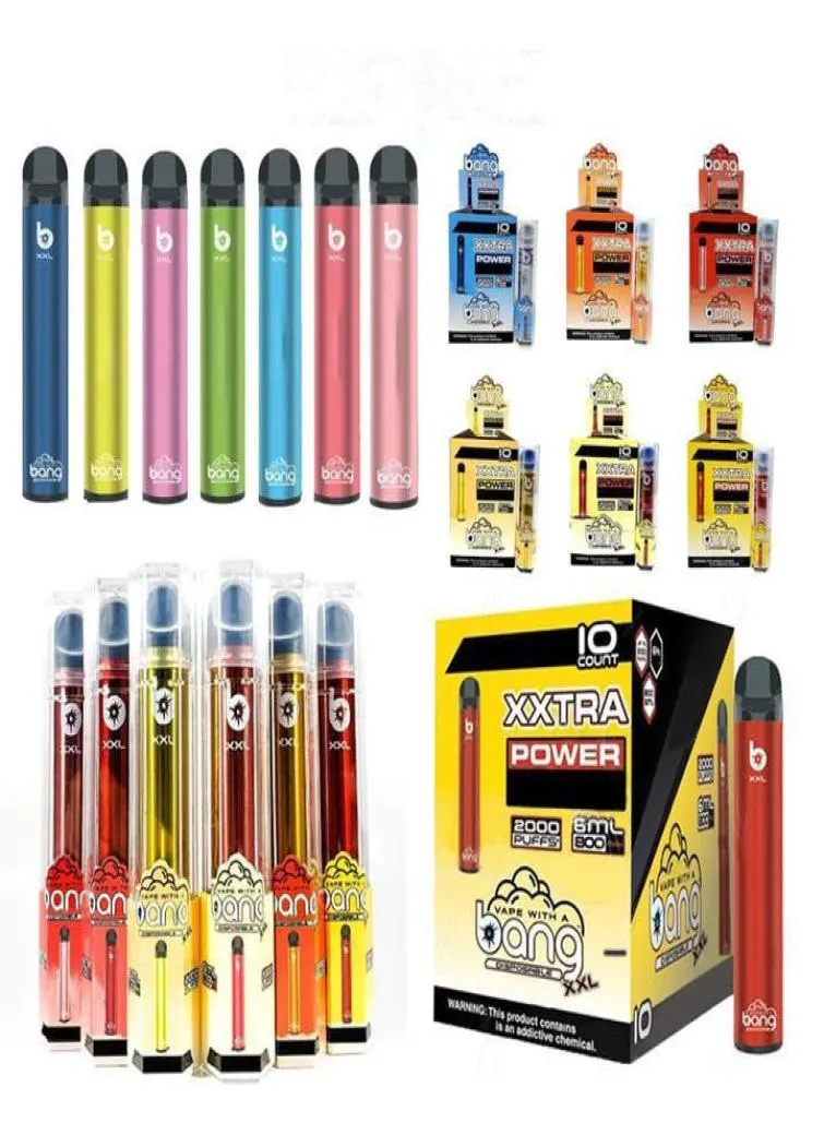 Bang XXL Disposable Vape Disposables Vapes OEM ODM E Cigarettes Pods