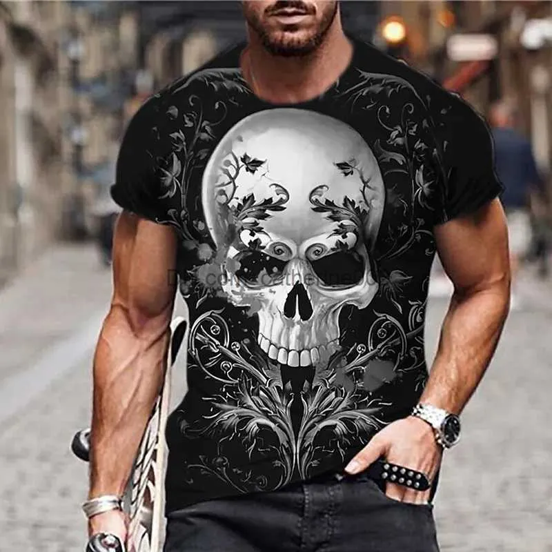 Mens skull t clearance shirts