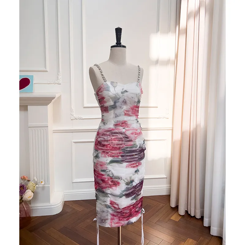 sachin and babi light blue dress PLUS SIZE Sweetheart Neckline Floral Dress main image 1