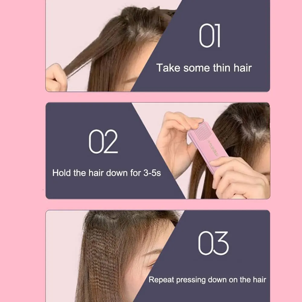 Curling fine hair with flat iron sale