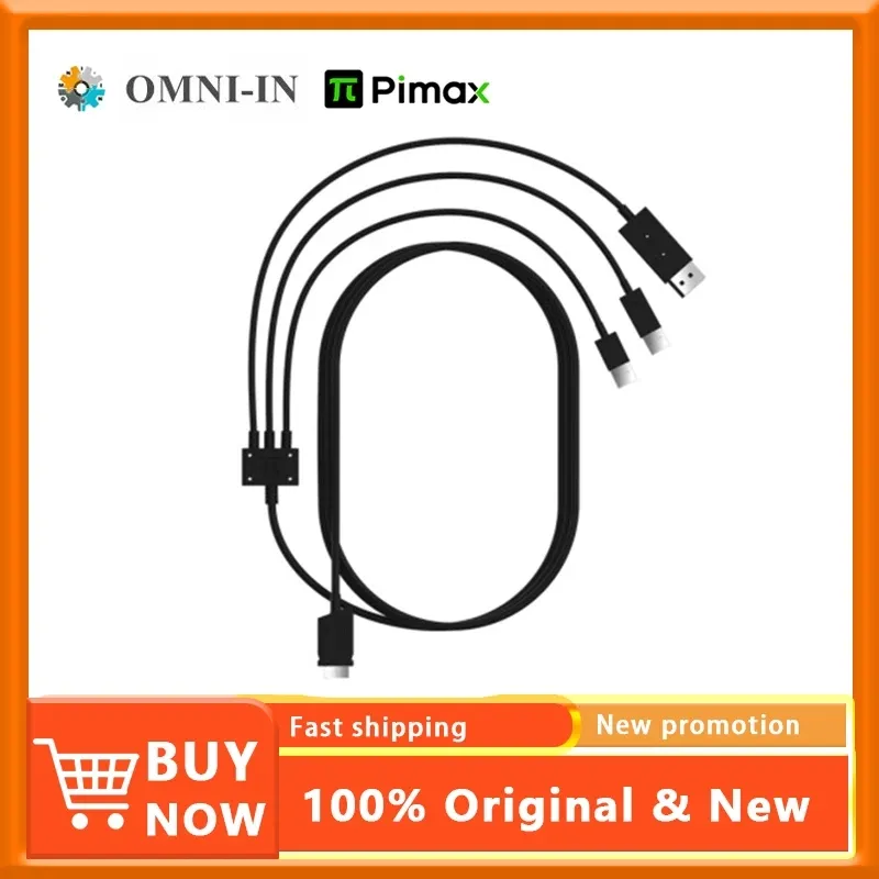 Cable Pimax 8KX 4.5M DP para modelos USB