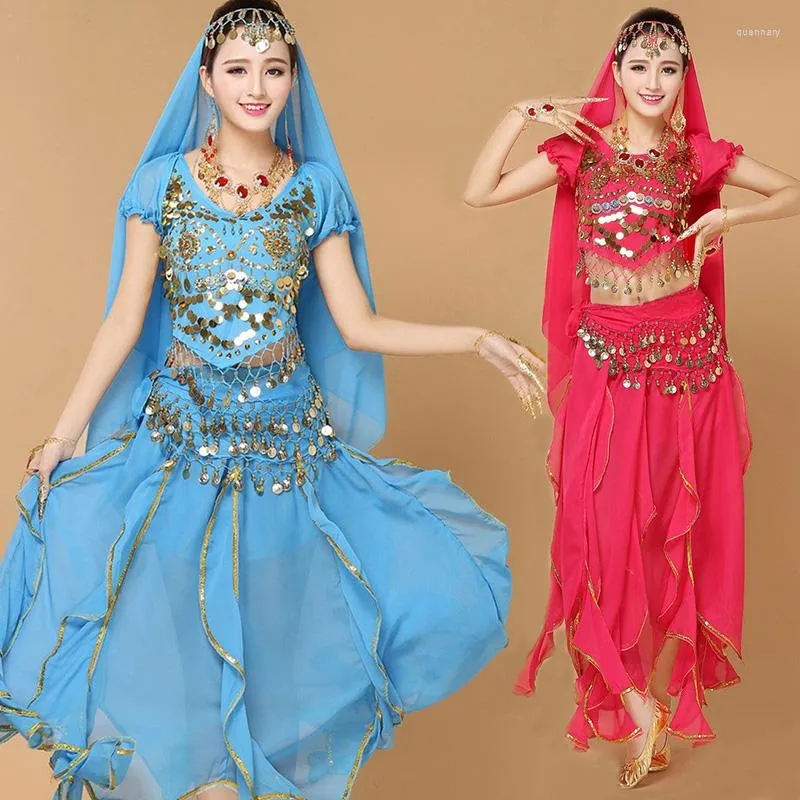 Stage Wear Oriental Dance Costumes Danza Del Vientre Belly Costume Set Bollywood