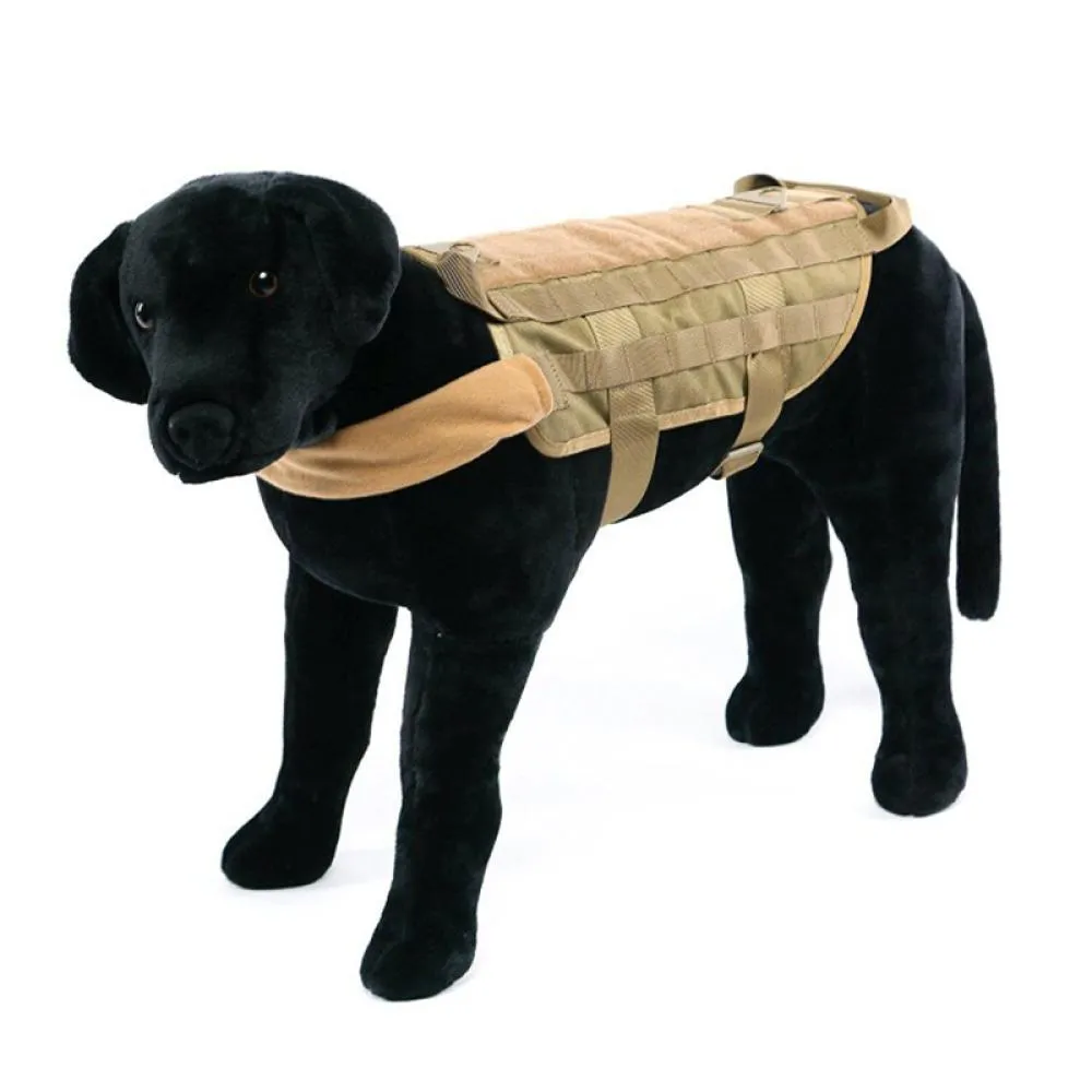 Military Tactical Pet Dog Harness Working Dog Vest Nylon Training Running Collars For Medium Large Dogs German Shepherd Pitbull10