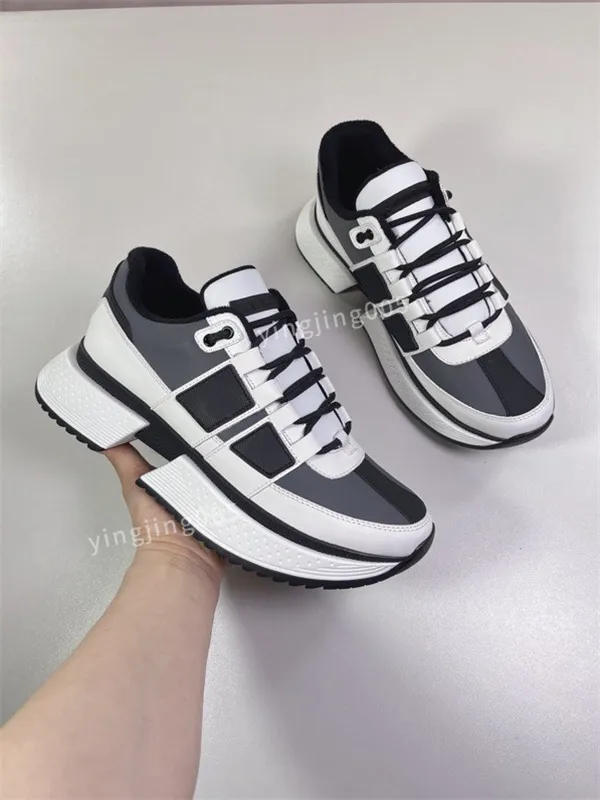 2023Classic Designer casual shoes for men flat sneakers low Panda White Black Grey Fog Chunky Glod