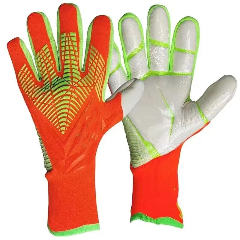 Nuevos guantes de portero, protección para los dedos, guantes de fútbol profesionales para hombres, adultos y niños, portero de fútbol más grueso 7777